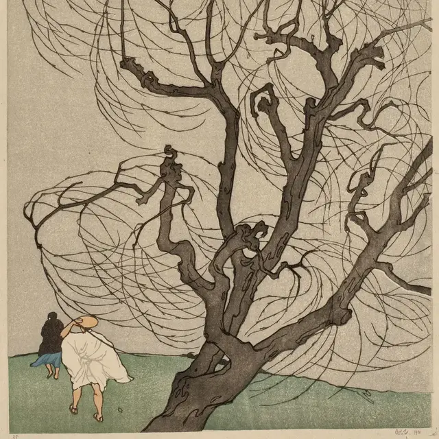 Japan auf Papier in Dresden. Utamaro, Hokusai, Hiroshige und die Grafik der Moderne at Kupferstich-Kabinett, Residenzschloss